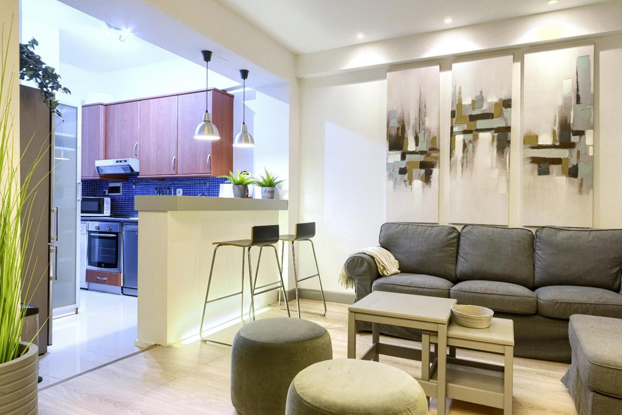 Апартаменты Tristan Vivienda Turistica De Diseno Con Ac Бильбао Экстерьер фото